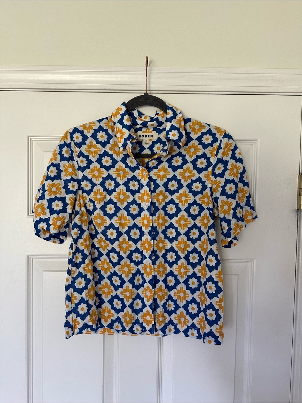 Boden Hazel short sleeve linen shirt - Picture 2 of 9